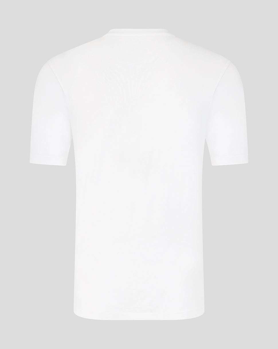 Harlequins Unisex 25/26 Varsity T-Shirt - White/Green