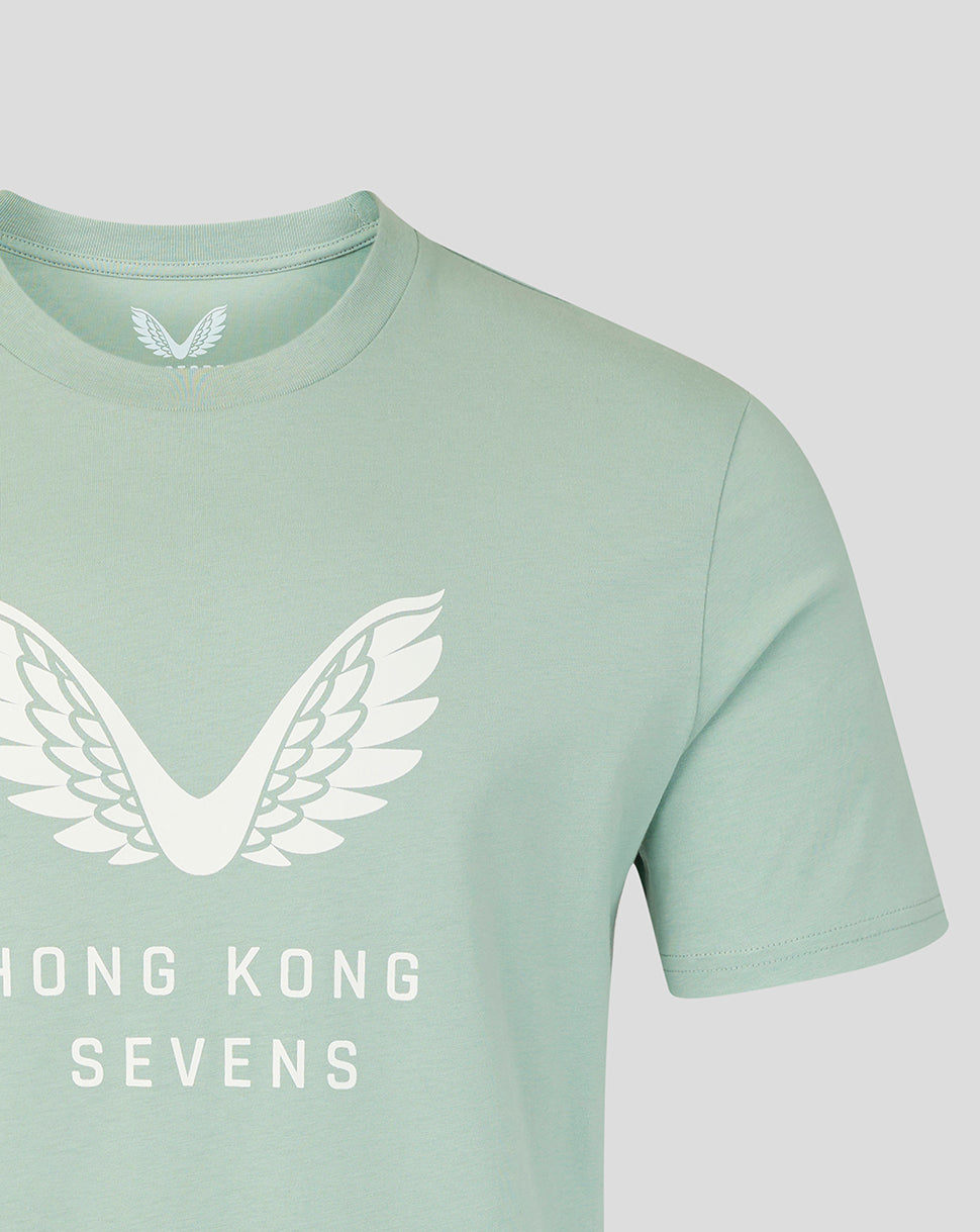 Hong Kong China Rugby Unisex 2026 Big Wings T-Shirt - Aloe
