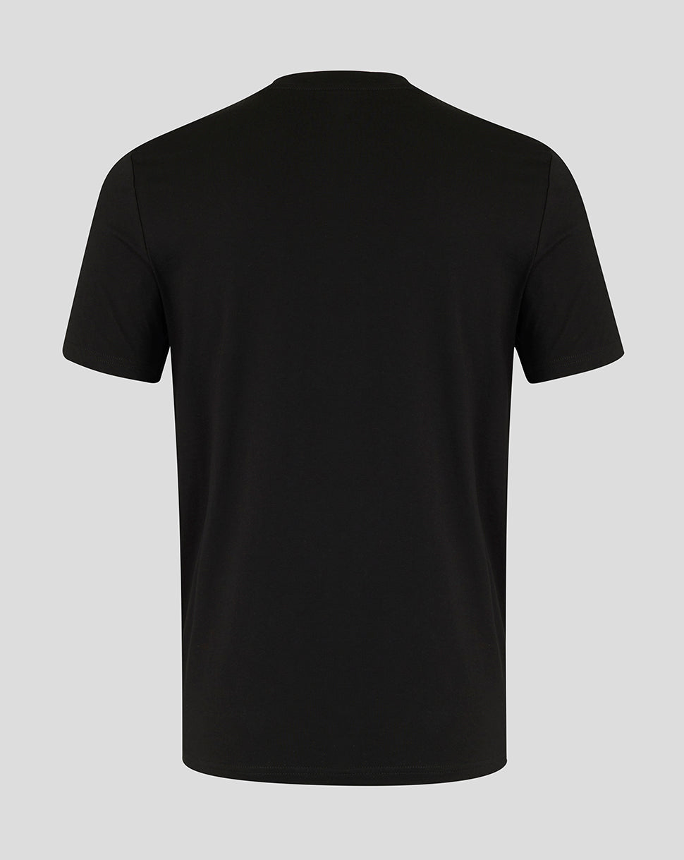 Hong Kong China Rugby Unisex 2026 HK7s Sound Wave T-Shirt - Black