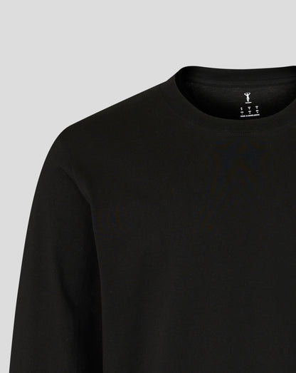 Harlequins Unisex 25/26 Nunquam Dormio Long Sleeve T-Shirt - Black