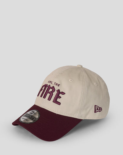 Welsh Fire New Era Unisex Contrast 9Twenty Cap - Beige