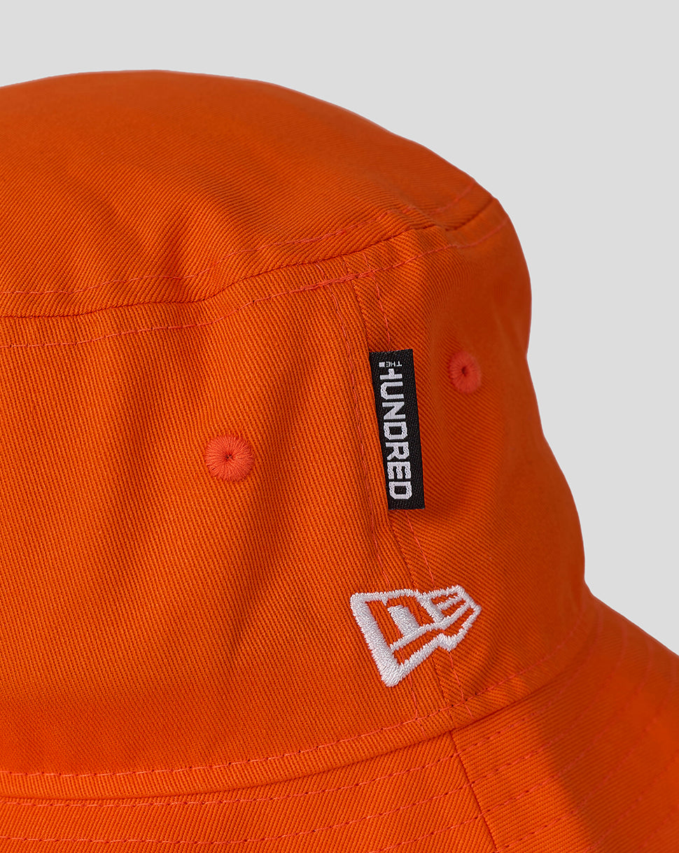 Unisex Sunrisers Leeds New Era  Bucket Hat - Orange