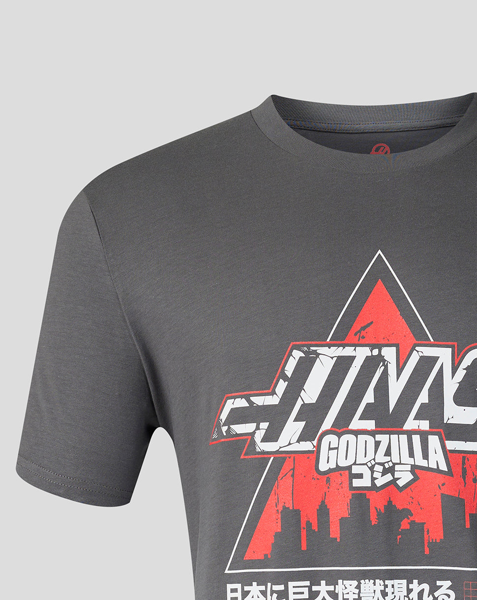 Unisex Godzilla Comic X Haas T-Shirt - Black