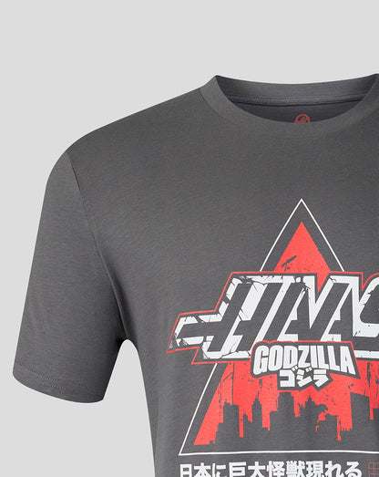 Unisex Godzilla Comic X Haas T-Shirt - Black