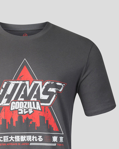 Unisex Godzilla Comic X Haas T-Shirt - Black