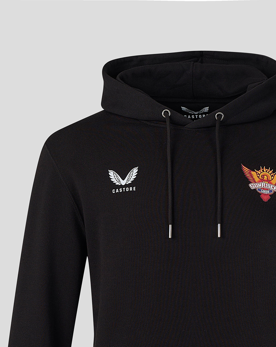 Unisex Sunrisers Leeds The Hundred Small Wings Hoodie 2026 - Black