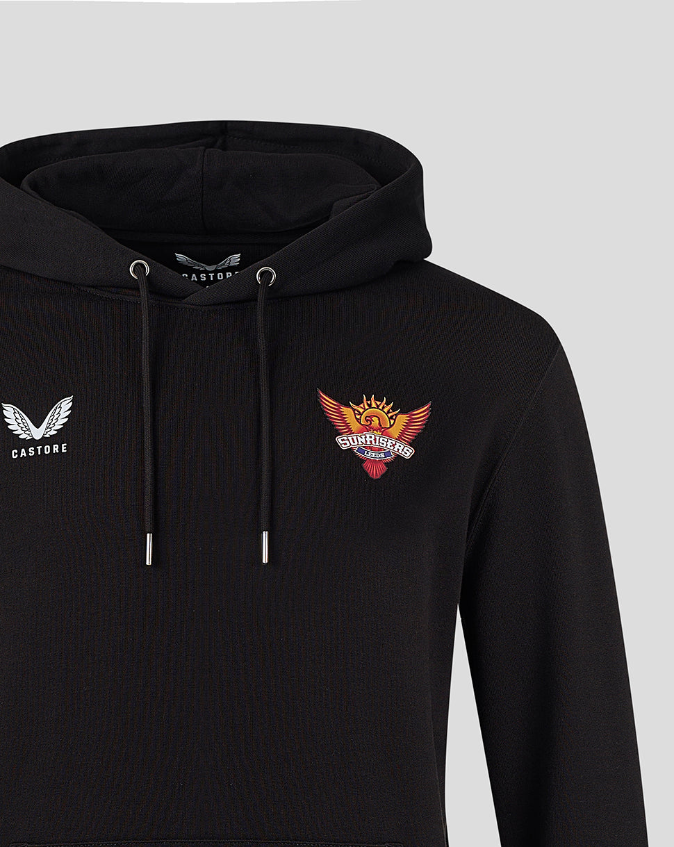 Unisex Sunrisers Leeds The Hundred Small Wings Hoodie 2026 - Black