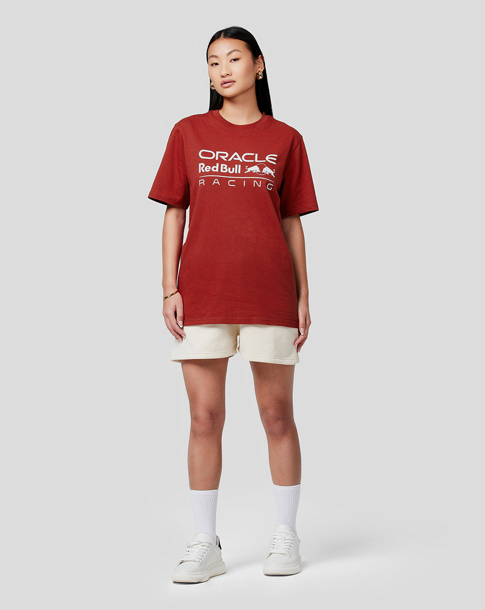 Oracle Red Bull Racing Unisex Large Front Mono Logo Tee - Winery - Winery