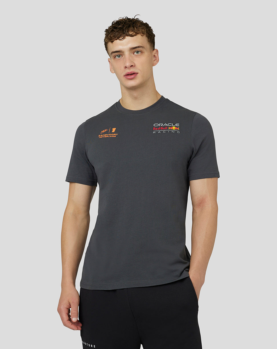 ORACLE RED BULL RACING UNISEX SHORT SLEEVE T-SHIRT RACE - ASPHALT - Asphalt