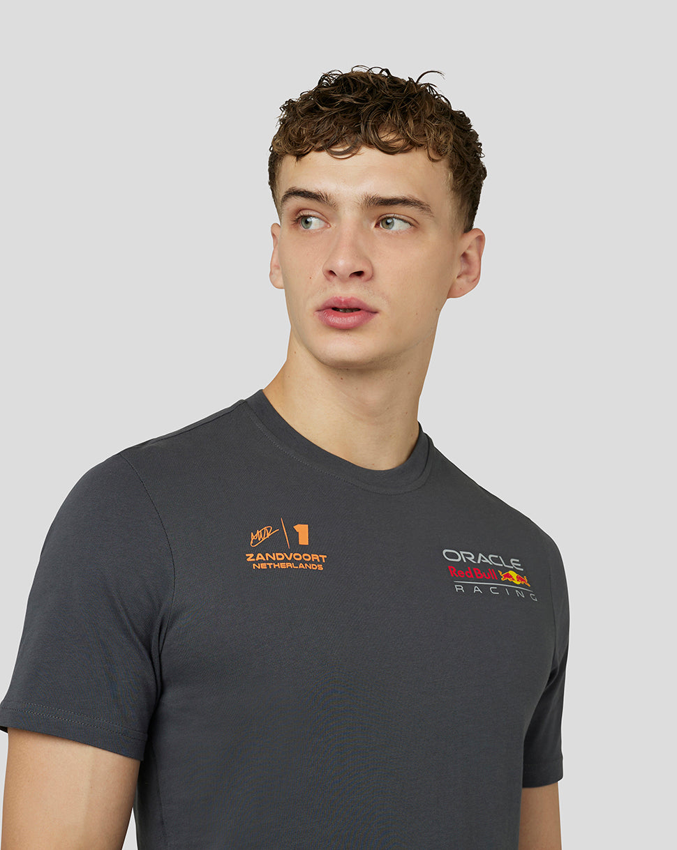 ORACLE RED BULL RACING UNISEX SHORT SLEEVE T-SHIRT RACE - ASPHALT - Asphalt