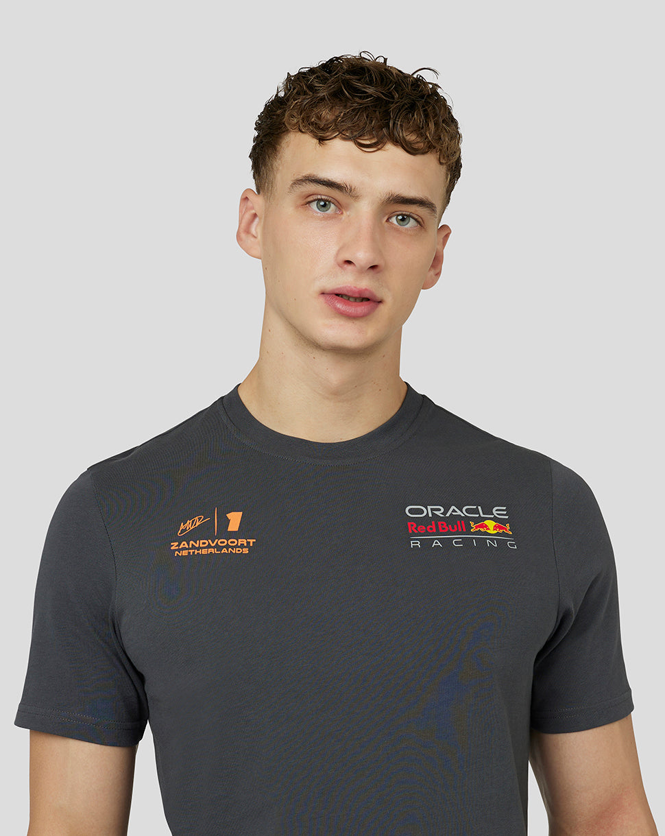 ORACLE RED BULL RACING UNISEX SHORT SLEEVE T-SHIRT RACE - ASPHALT - Asphalt