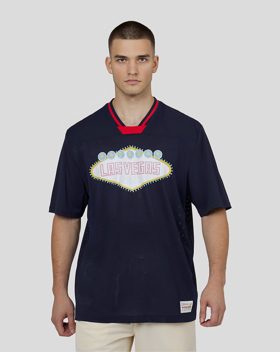 Oracle Red Bull Racing Unisex Vegas American Football Jersey - Night Sky