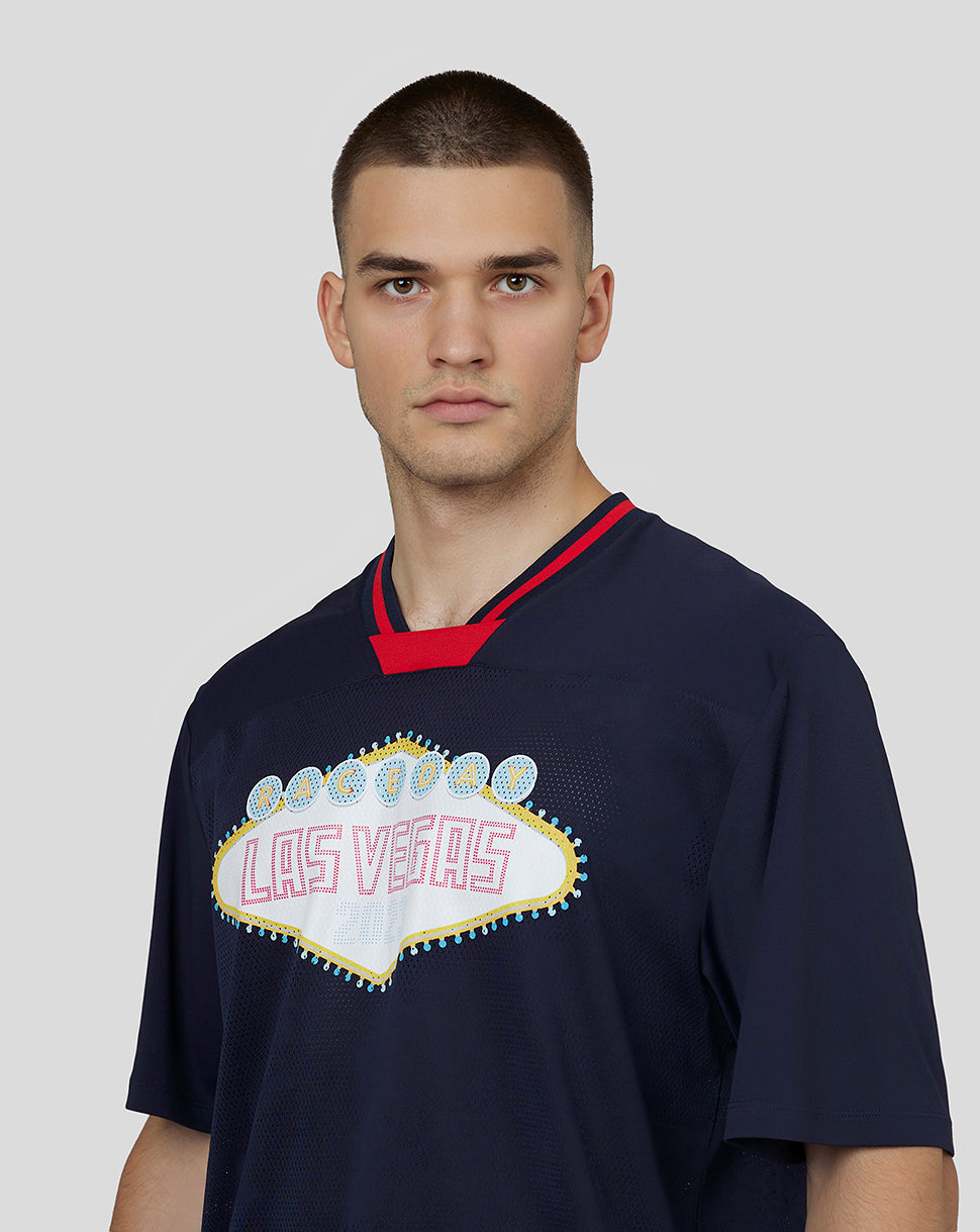 Oracle Red Bull Racing Unisex Vegas American Football Jersey - Night Sky