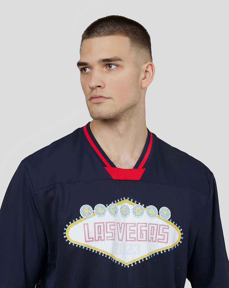 Oracle Red Bull Racing Unisex Vegas American Football Jersey - Night Sky