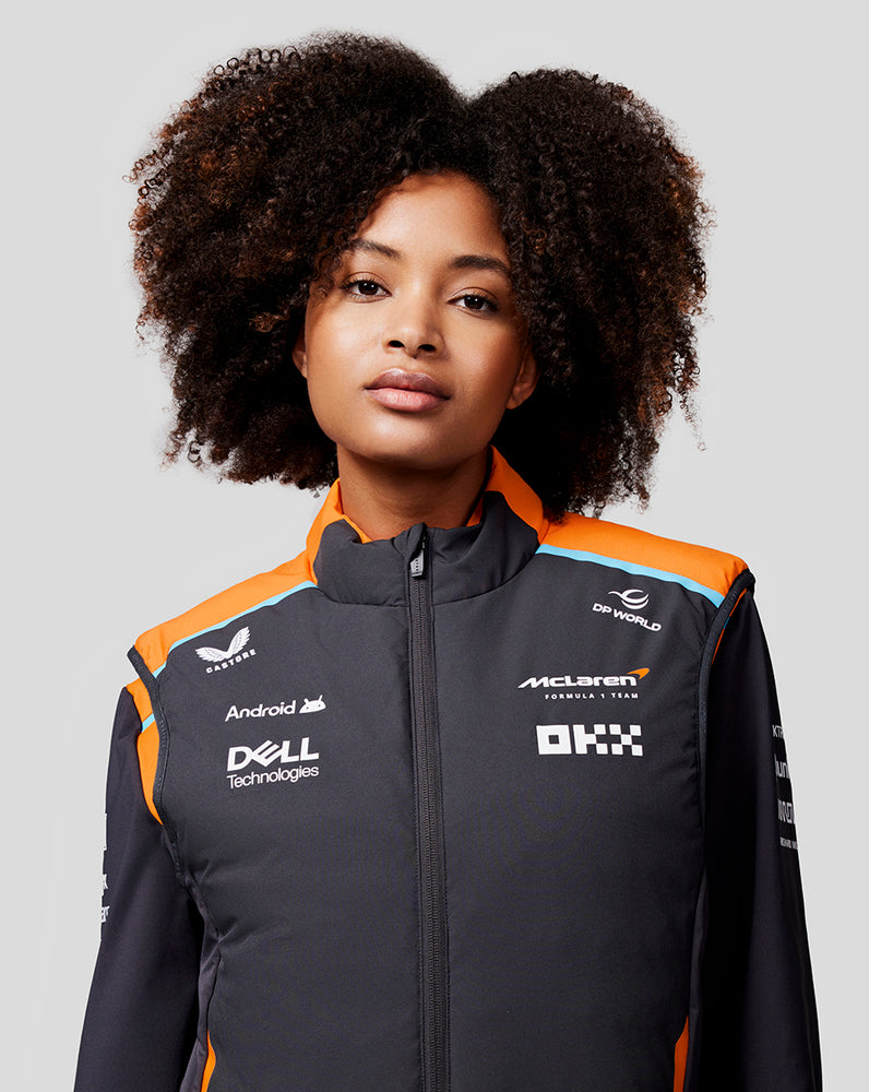 Unisex Official Teamwear Longline Padded Jacket Formula 1 – Castore
