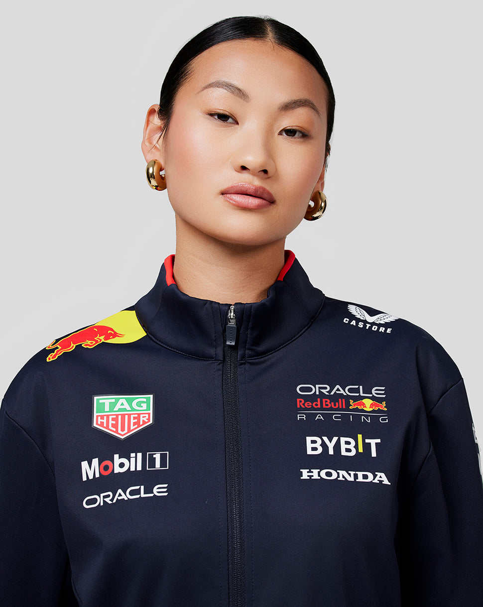 Oracle Red Bull Racing Unisex Official Teamline Soft Shell Jacket - Night Sky - Night Sky