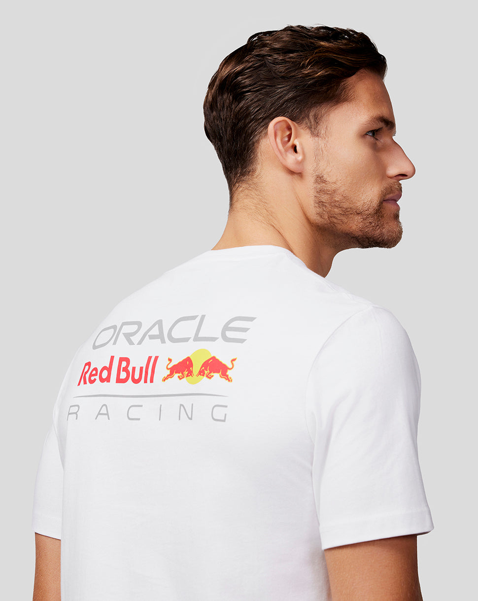 Oracle Red Bull Racing Unisex Checo Race Car Tee - Bright White