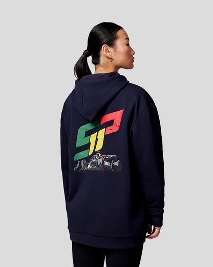 Oracle Red Bull Racing Unisex Checo Race Car Zip Hoodie - Night Sky