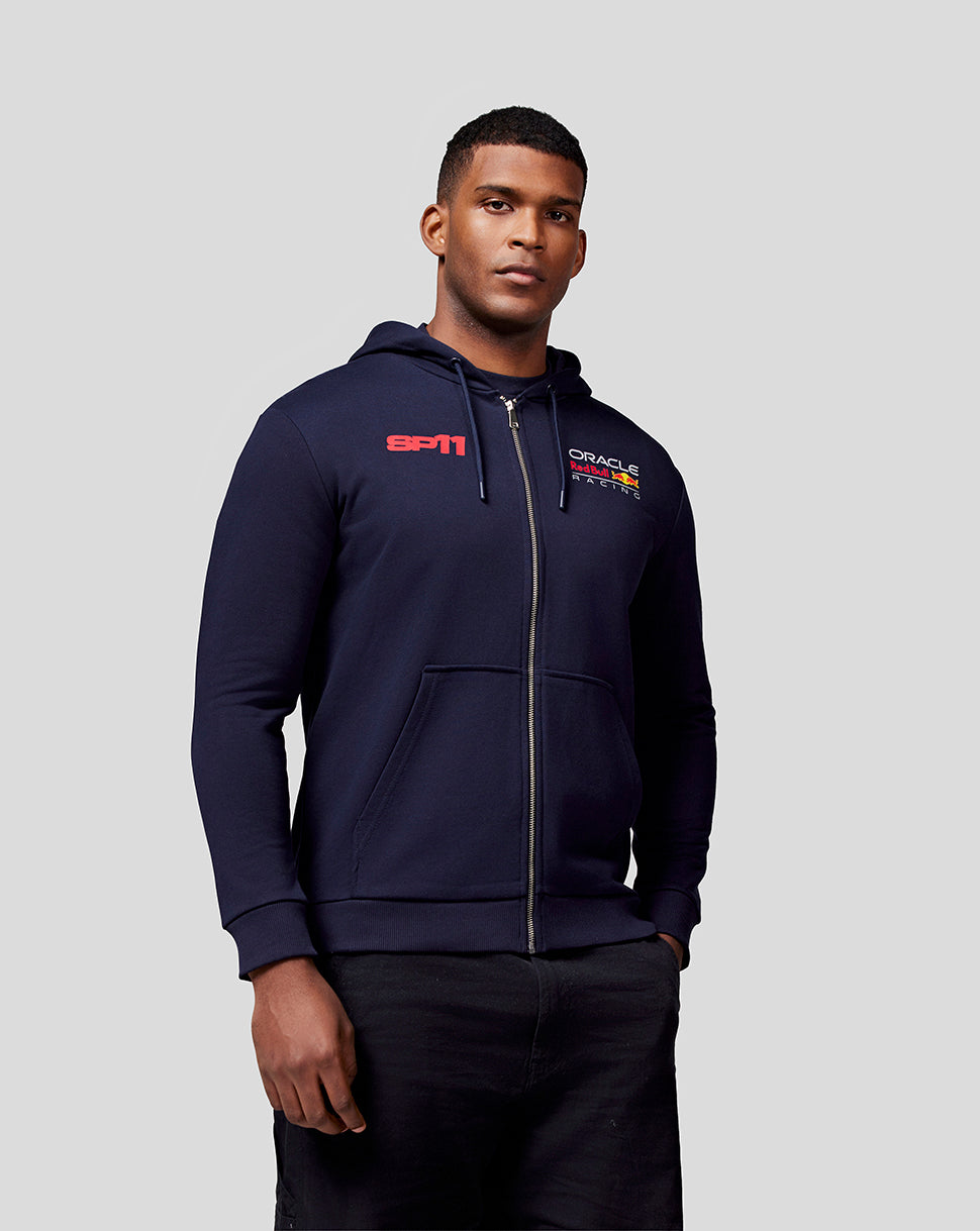 Oracle Red Bull Racing Unisex Checo Race Car Zip Hoodie - Night Sky