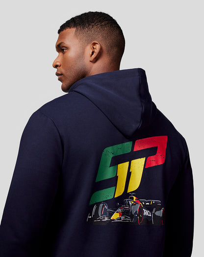 Oracle Red Bull Racing Unisex Checo Race Car Zip Hoodie - Night Sky