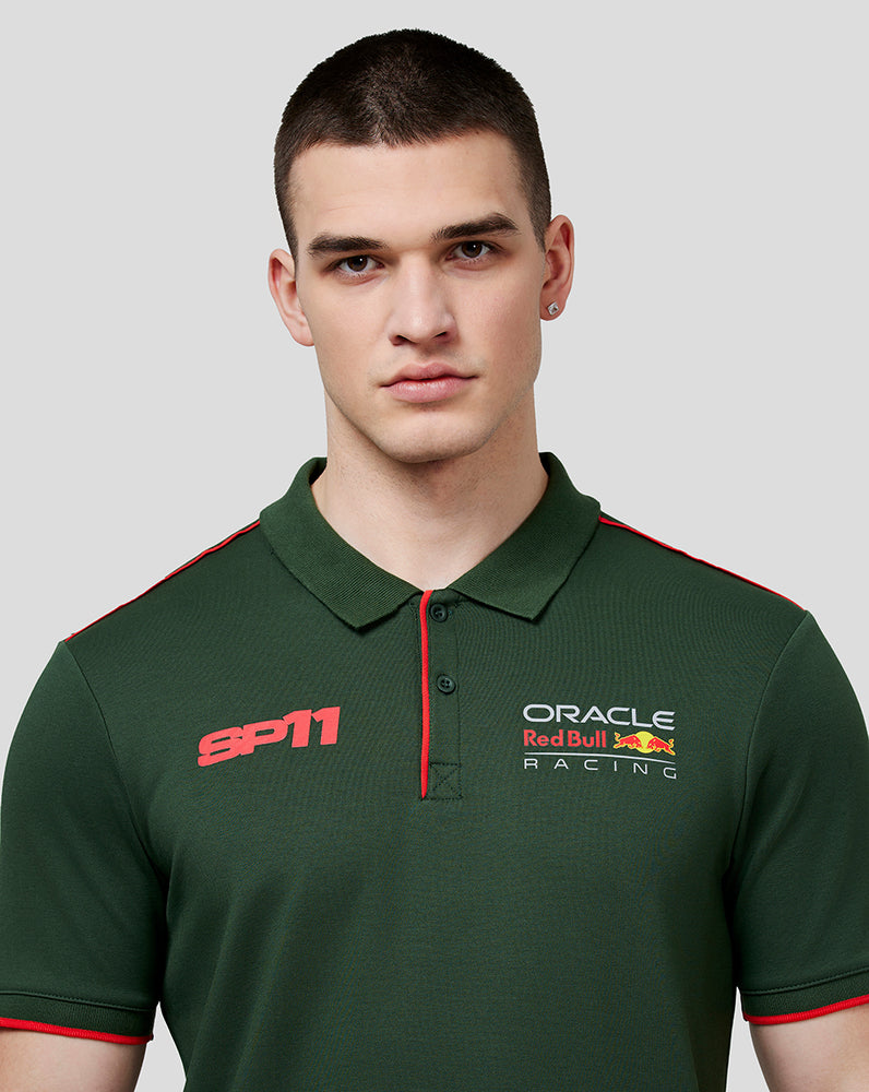 Oracle Red Bull Racing Unisex Checo Polo Shirt - Mountain View