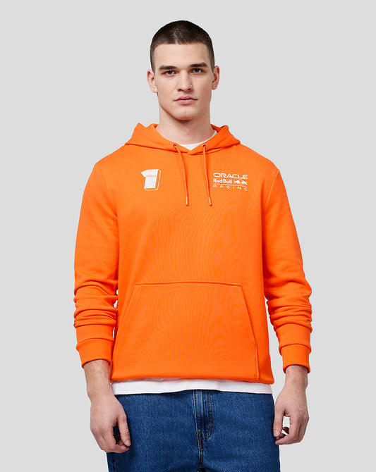 Oracle Red Bull Racing Unisex Max Expression Hoodie - Exotic Orange