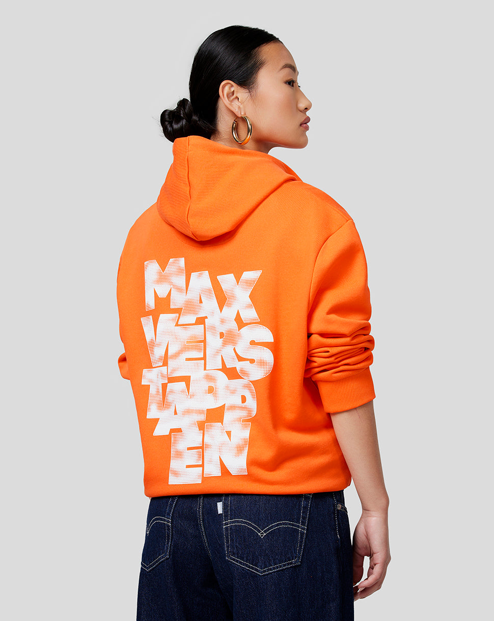 Oracle Red Bull Racing Unisex Max Expression Hoodie - Exotic Orange