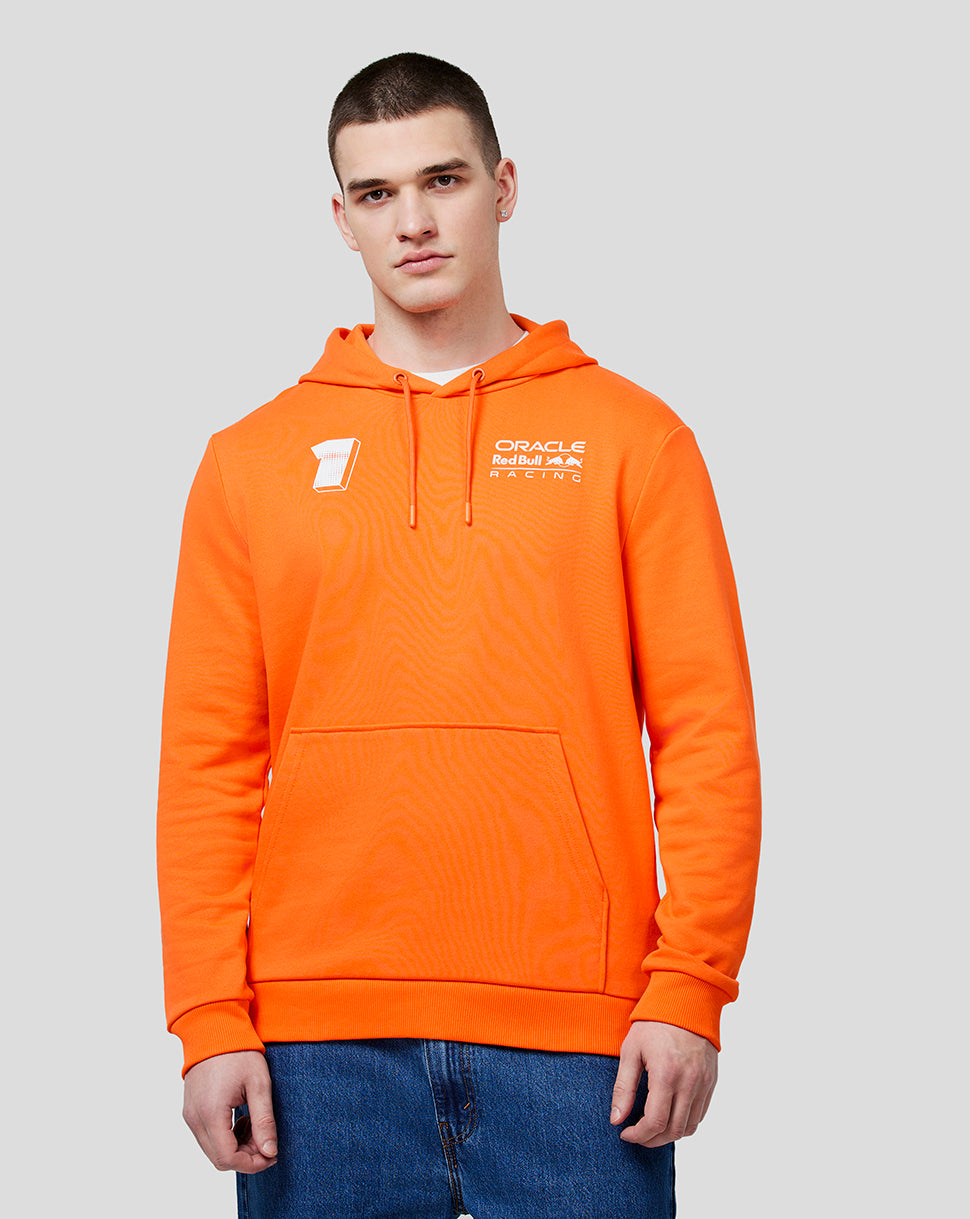 Oracle Red Bull Racing Unisex Max Expression Hoodie - Exotic Orange - Exotic Orange