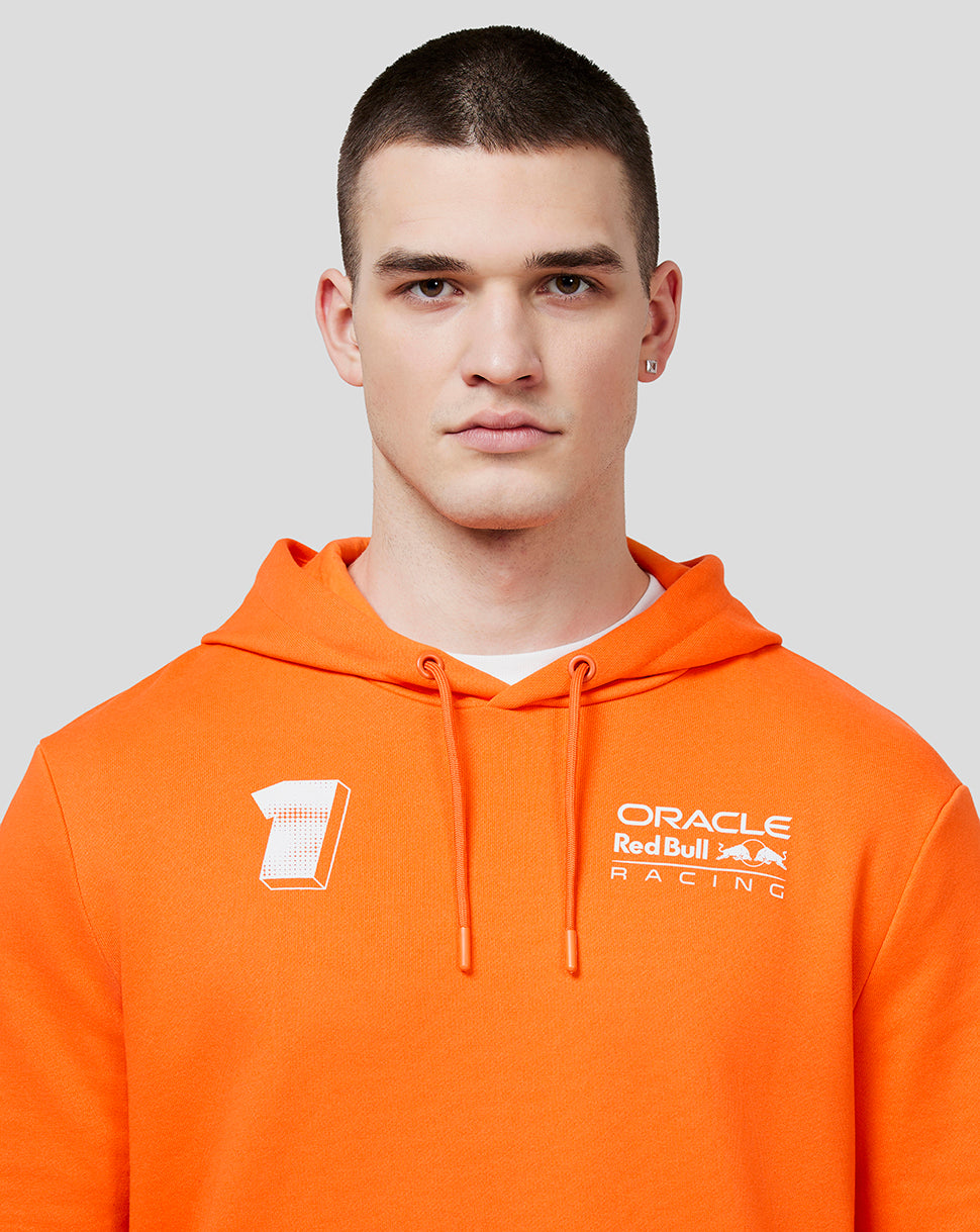 Oracle Red Bull Racing Unisex Max Expression Hoodie - Exotic Orange