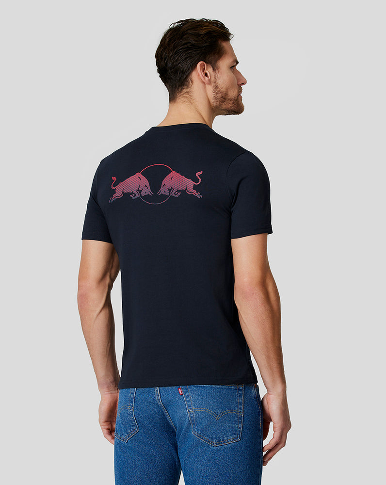 Oracle Red Bull Racing Unisex Linear Graphic Tee - Night Sky