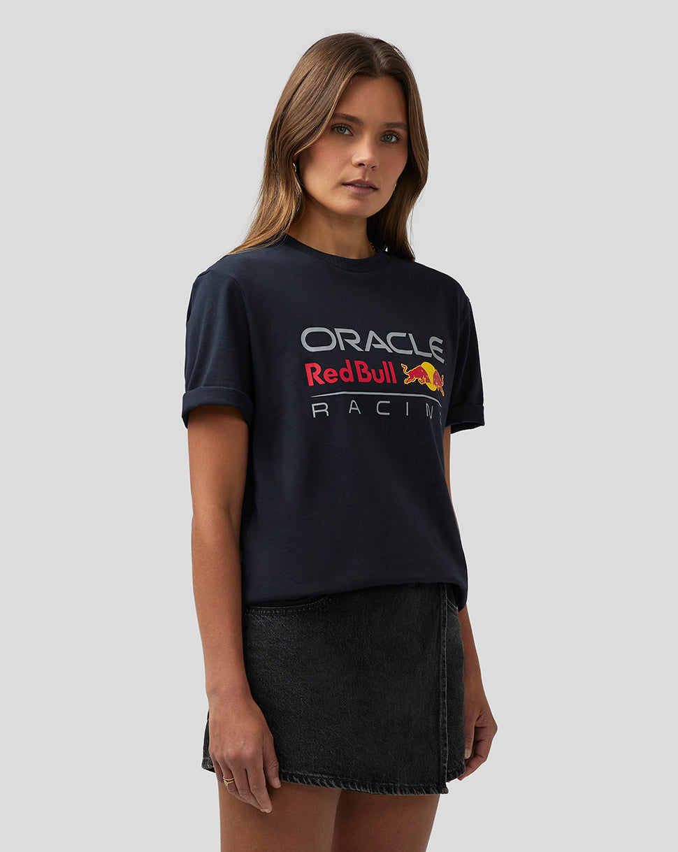 Oracle Red Bull Racing Unisex Linear Graphic Tee - Night Sky