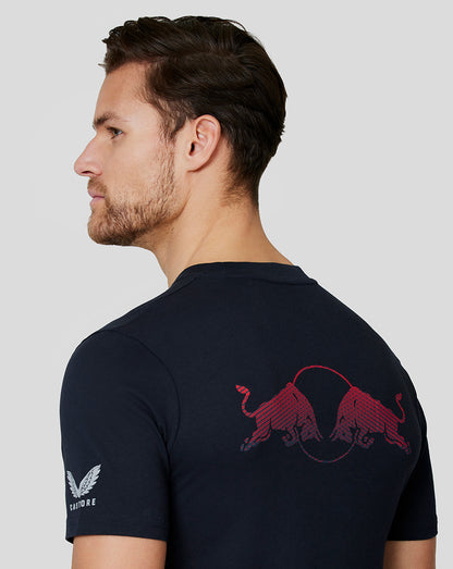 Oracle Red Bull Racing Unisex Linear Graphic Tee - Night Sky