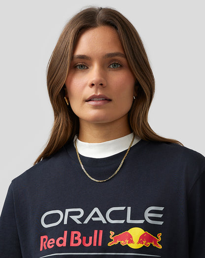 Oracle Red Bull Racing Unisex Linear Graphic Tee - Night Sky