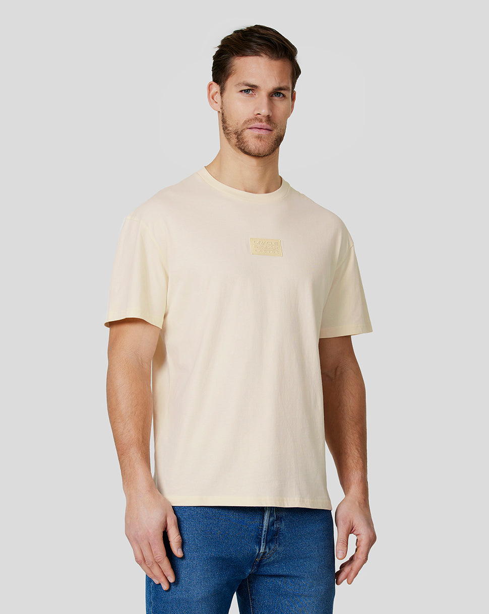 Oracle Red Bull Racing Unisex Tonal Oversized  Tee - Ecru - Ecru