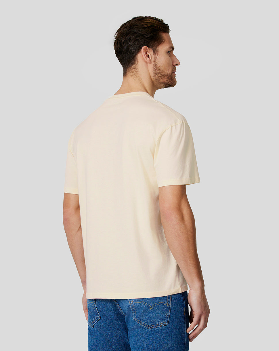 Oracle Red Bull Racing Unisex Tonal Oversized  Tee - Ecru - Ecru