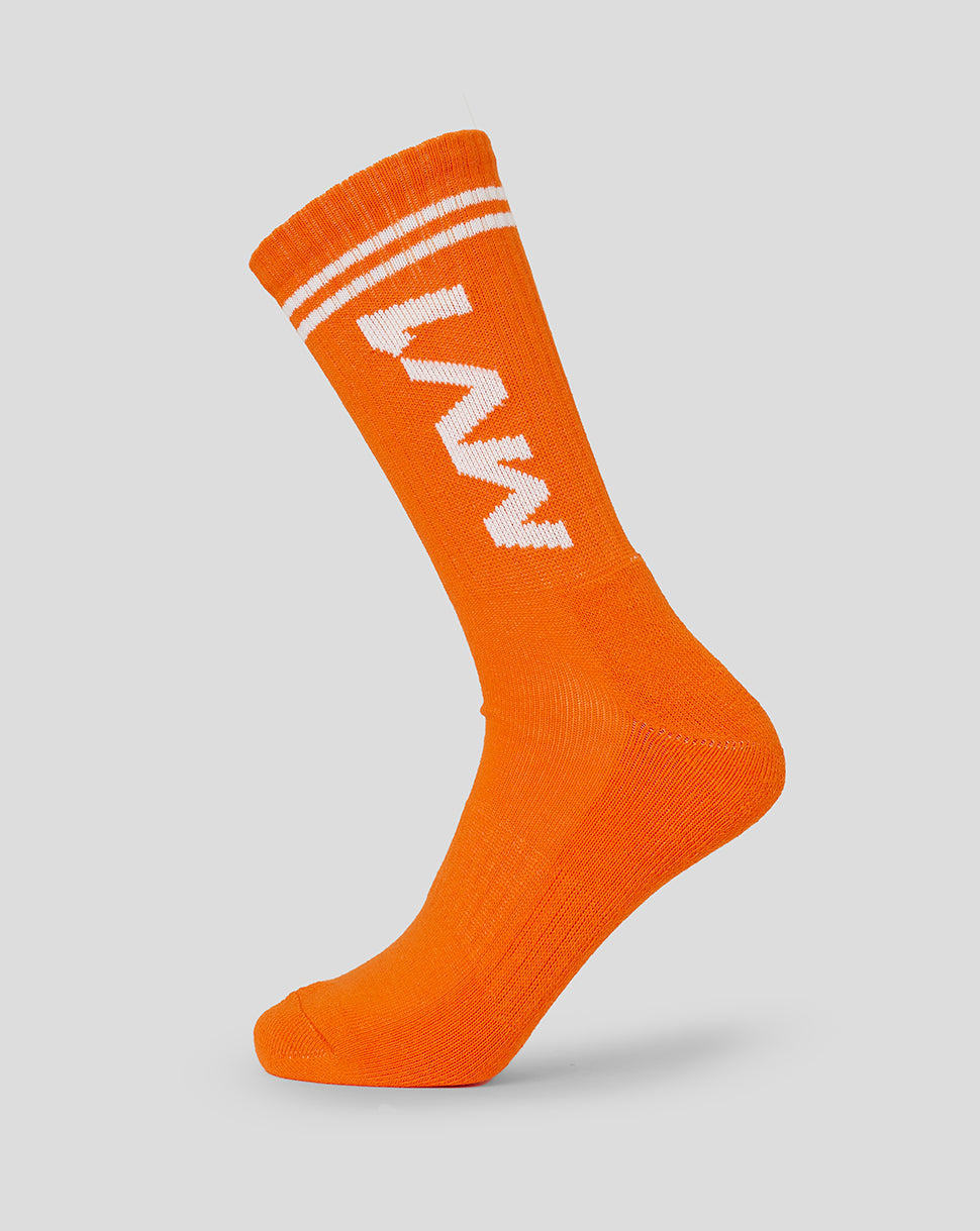 Oracle Red Bull Racing Unisex Mv Driver Socks - Exotic Orange - Exotic Orange
