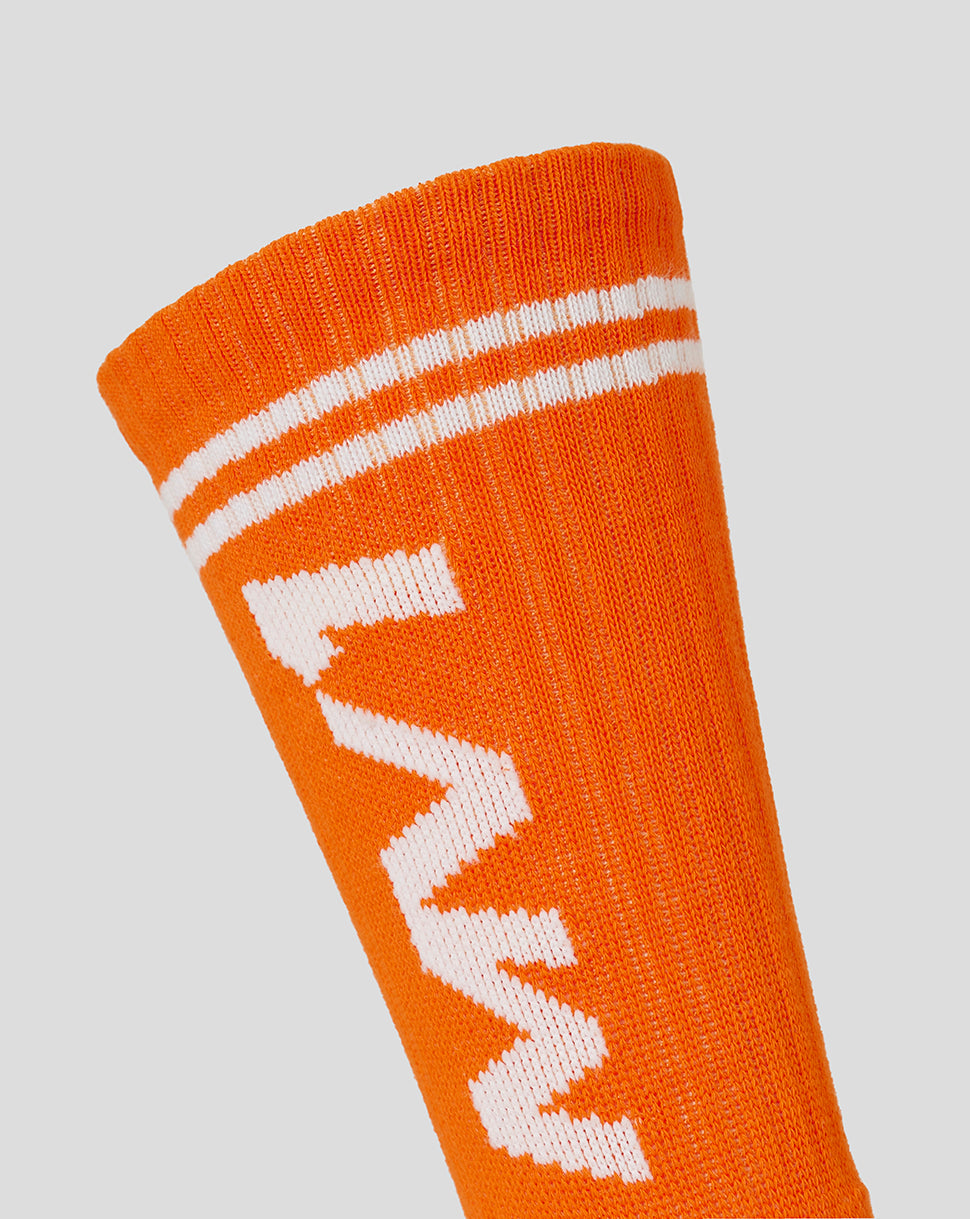 Oracle Red Bull Racing Unisex Mv Driver Socks - Exotic Orange - Exotic Orange
