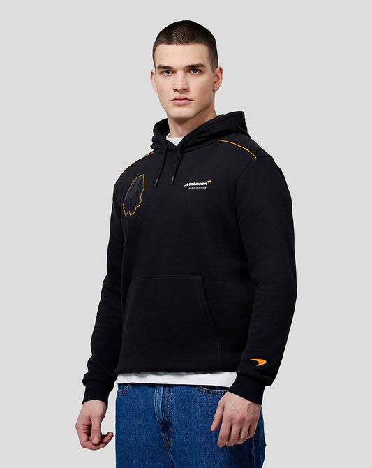 McLaren Unisex Core Driver Hoodie Lando Norris - Anthracite