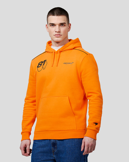 McLaren Unisex Core Driver Hoodie Oscar Piastri - Papaya