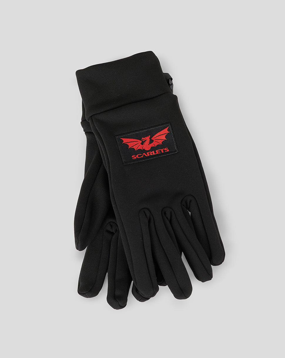 Scarlets 23/24 Polar Fleece Gloves - White