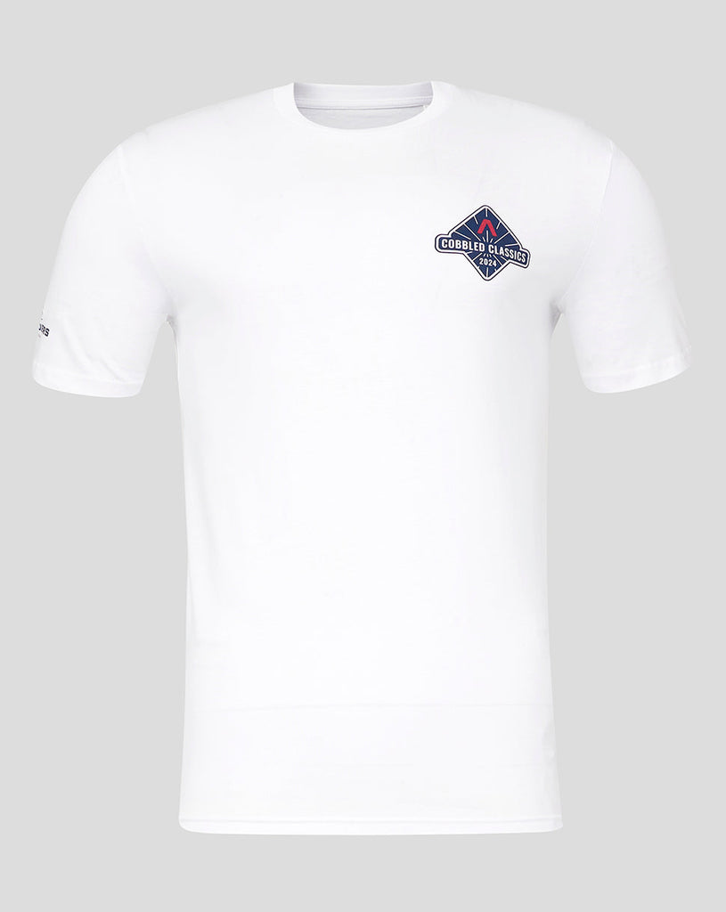 INEOS Grenadiers Unisex Grenadiers Cobbled 2024 Classics T-Shirt - White