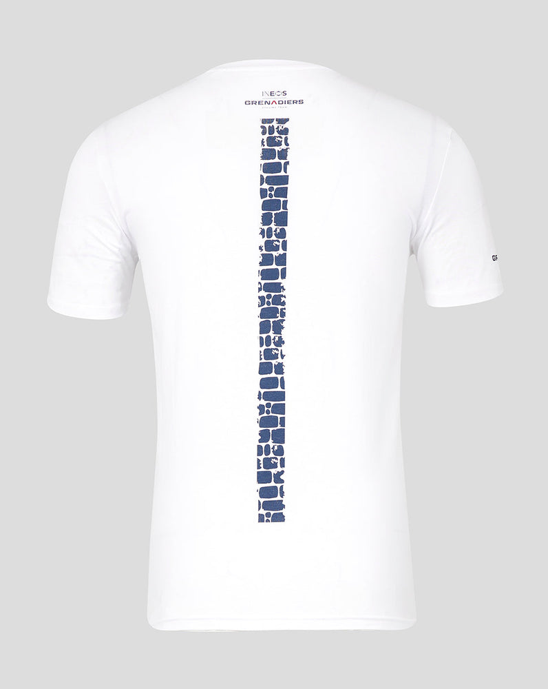 INEOS Grenadiers Unisex Cobbled 2024 Classics T-Shirt - White