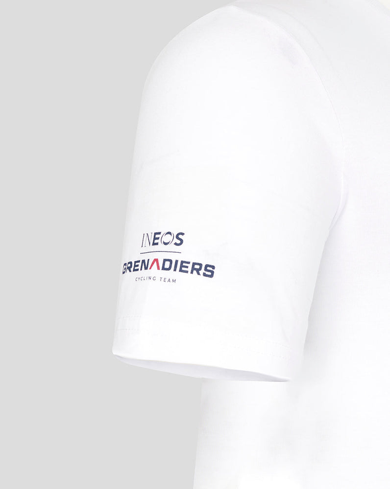 INEOS Grenadiers Unisex Cobbled 2024 Classics T-Shirt - White