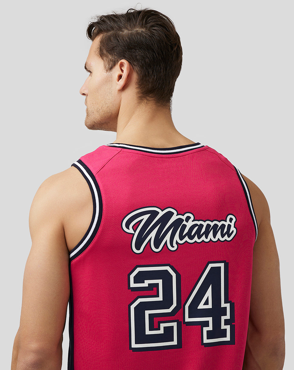 Oracle Red Bull Racing Unisex Miami Basketball Jersey - Beetroot Purple