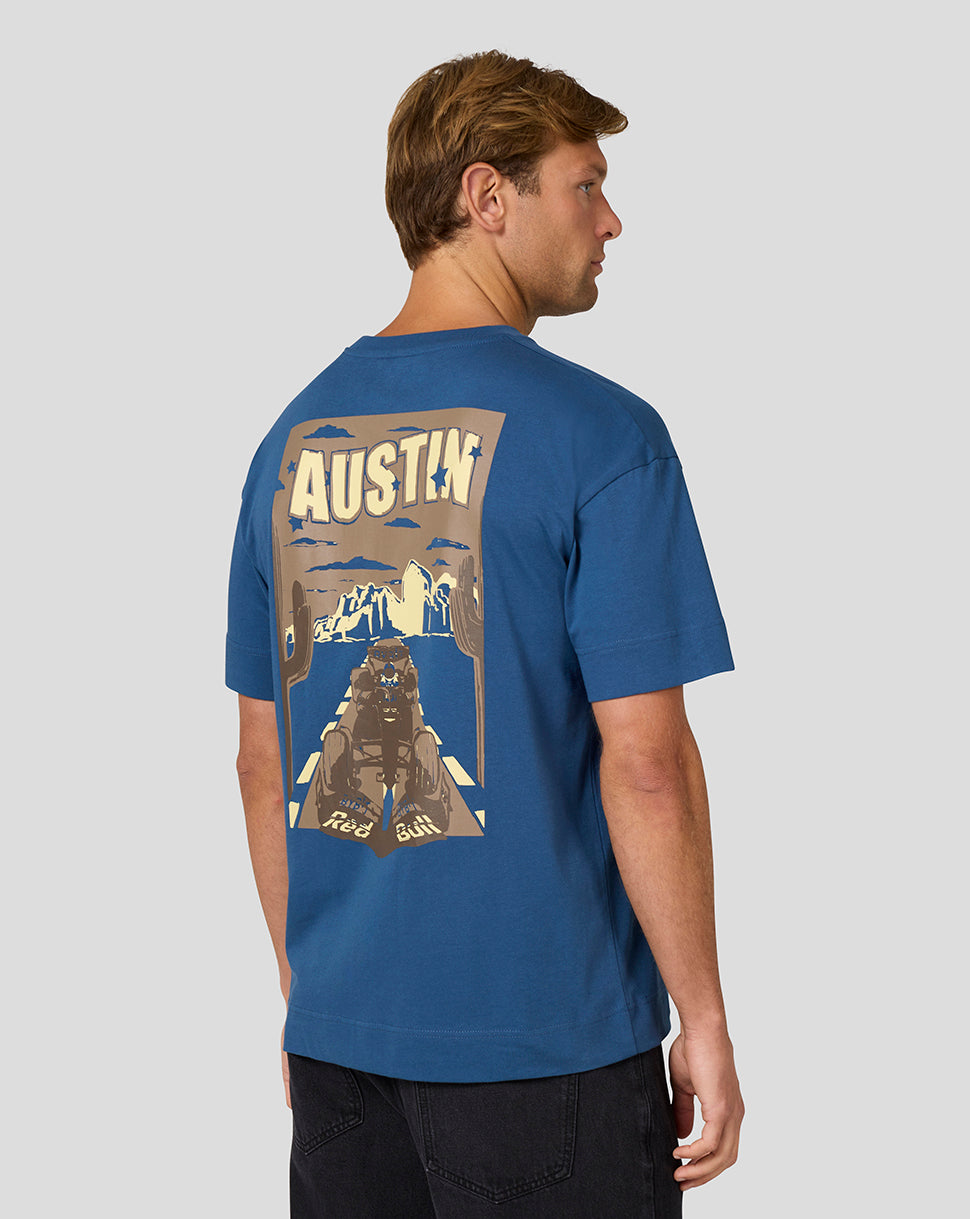 Oracle Red Bull Racing Austin Short Sleeve T-Shirt - Dark Denim