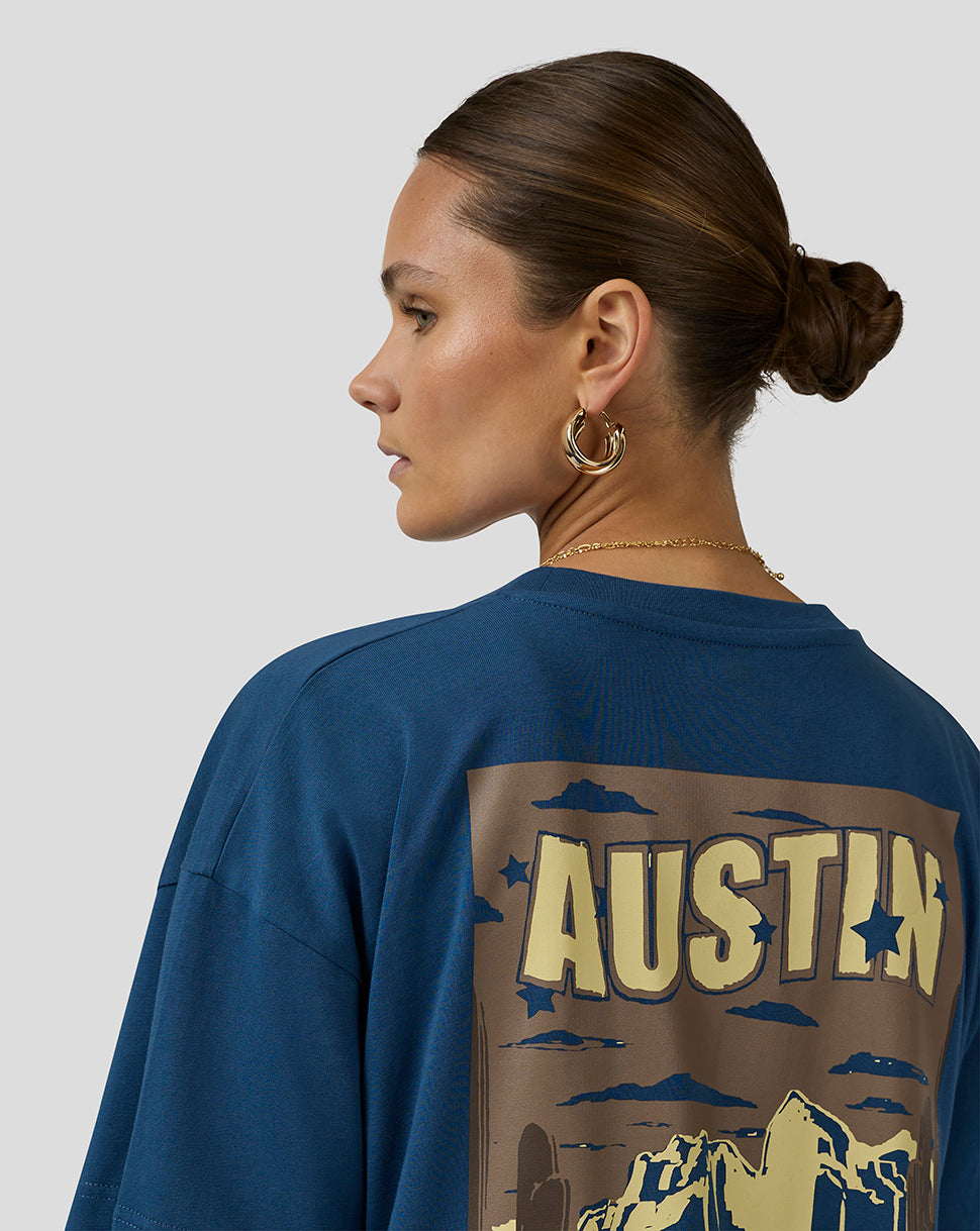 Oracle Red Bull Racing Austin Short Sleeve T-Shirt - Dark Denim