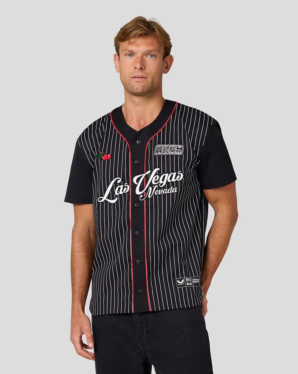 Oracle Red Bull Racing Las Vegas Baseball Jersey - Caviar Black