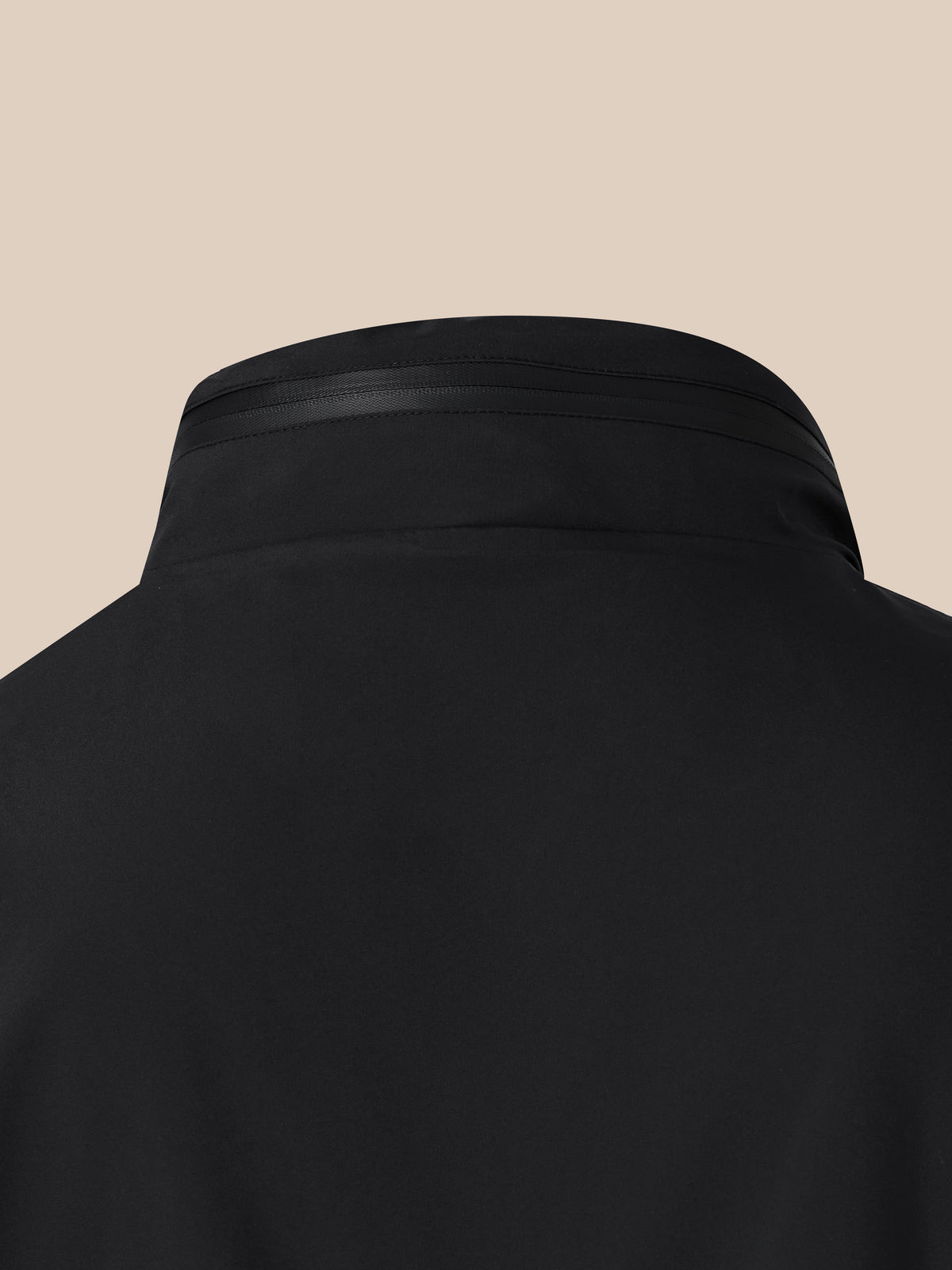 Unisex Waterproof Jacket - Black - Black