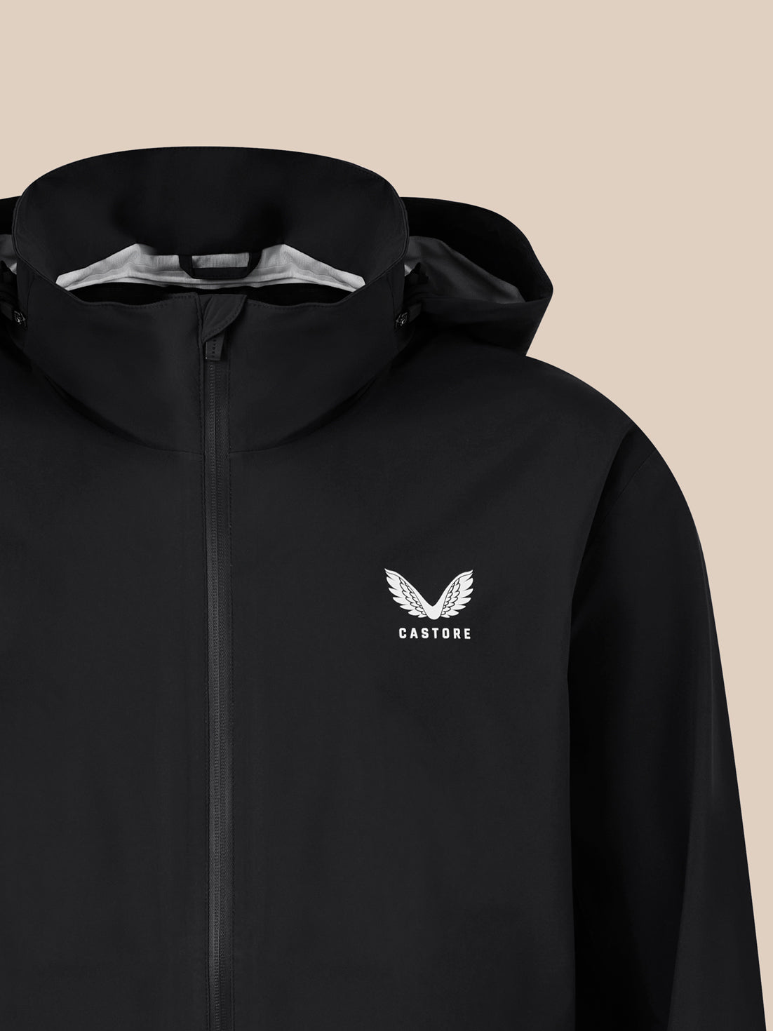 Unisex Waterproof Jacket - Black - Black
