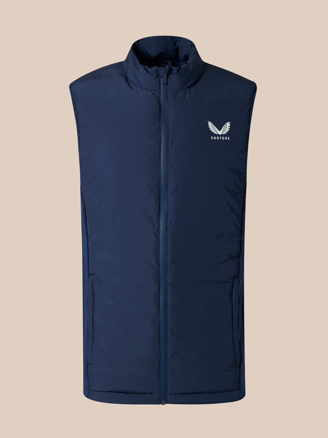 Padded Unisex Gilet - Navy